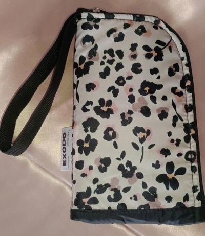 Billetera Porta celular animal print 