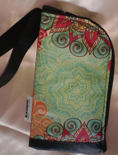 Billetera Porta celular mandala 