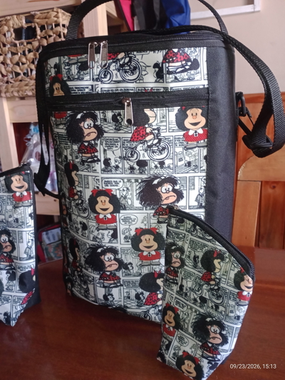 Bolso matero + yerberos Mafalda 