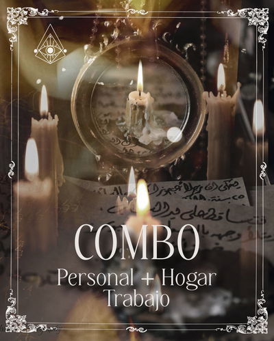 Combo 2: Limpieza personal + vivienda + trabajo