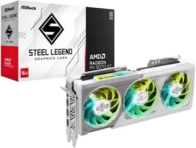 PLACA DE VIDEO ASROCK RX9070XT 16GB STEEL LEGEND
