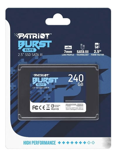 DISCO SSD PATRIOT BURST ELITE SOLID 240 GB SATA3 PE000776