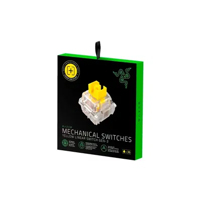 SET DE TECLAS RAZER PACK YELLOW LINEAR SWITCH