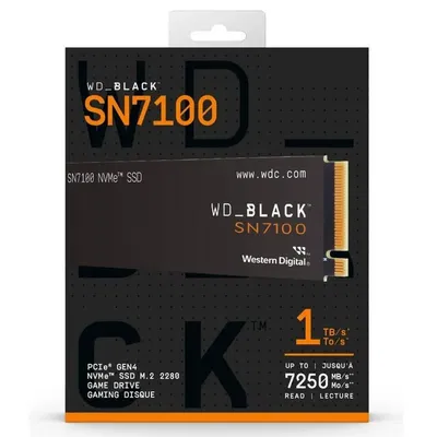 DISCO SSD M.2 1TB WD BLACK SN7100 NVME
