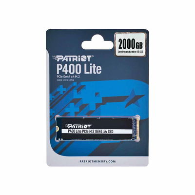 DISCO SSD PATRIOT P400 LITE 2TB M.2 2280 GEN4 PS001656