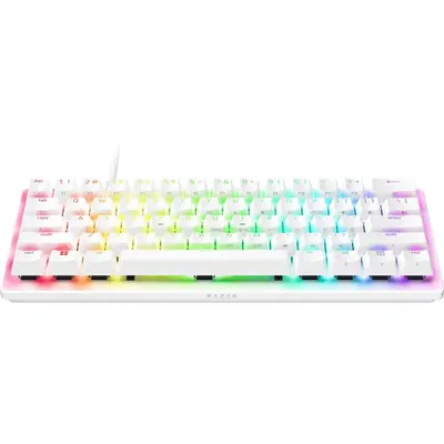 TECLADO GAMER RAZER HUNTSMAN V3 PRO MINI WHITE ANALOG OPTICAL-SW