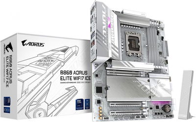 MOTHER GIGABYTE (LGA 1851) B860 A ELITE WF7 ICE