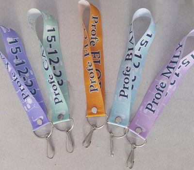 LLaveros cintas Personalizados