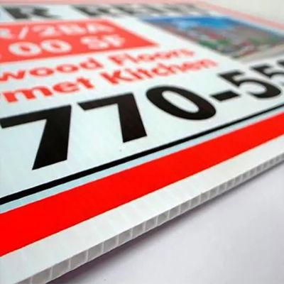 Cartel Corrugado Full Color