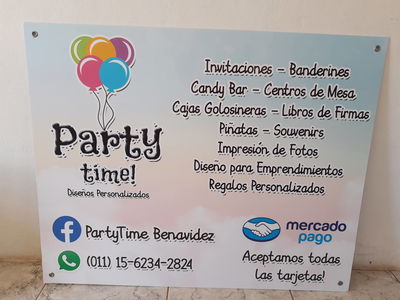 Cartel Rigido de PVC