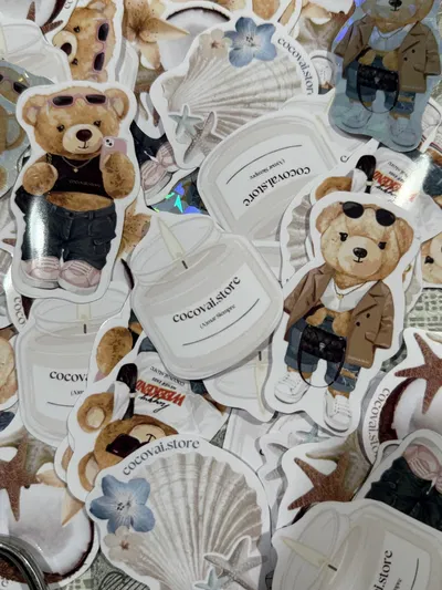 x100 Stickers vinilo 