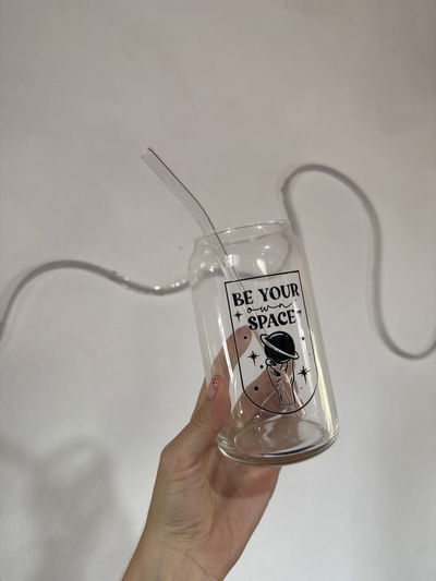 Vaso Space con bombilla 