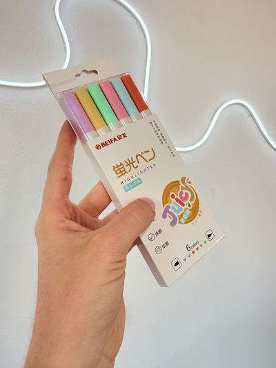 Marcadores doble punta juicy