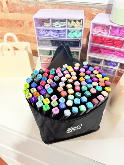 fibras doble punta x100 de alcohol 