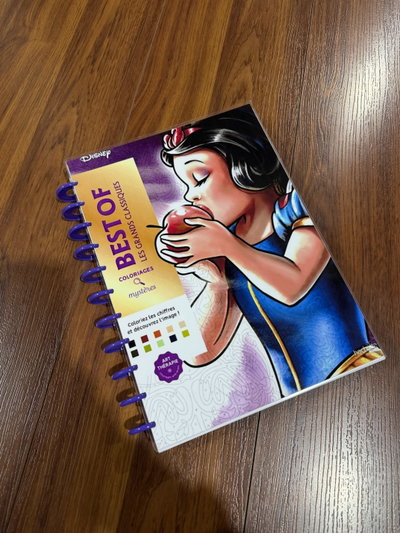 Libro para pintar grandes clásicos 