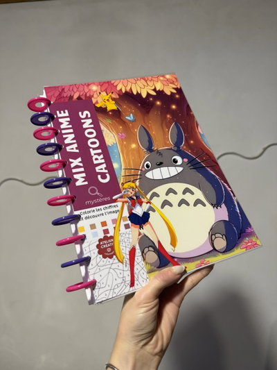 Libro Para pintar anime 