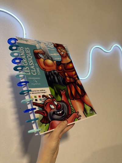 Libro para colorear grandes clásicos tomo 10