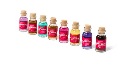 KIT de 5 Aceites para masajes y comestible LOVE Potion