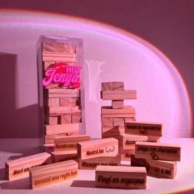 Hot Jenga / ideal para jugar en pareja o amigxs
