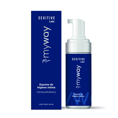 My Way Men – Espuma de higiene Íntima masculina
