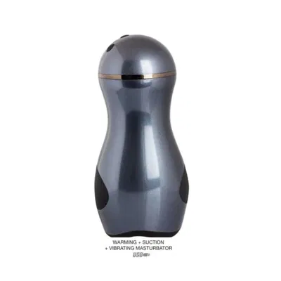 Masturbador 3 en 1 efecto calor, succión y vibración