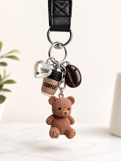Bag Charm Latte