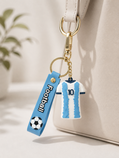Llavero Messi 🩵🤍🩵