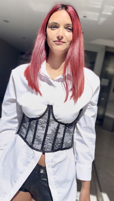 Corset Bustier Encaje 