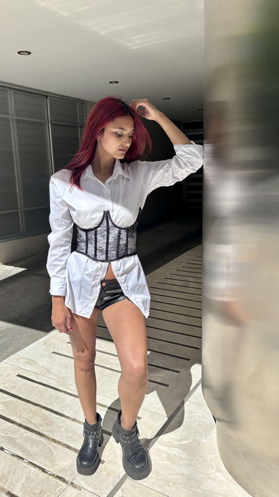 Corset Bustier Encaje 