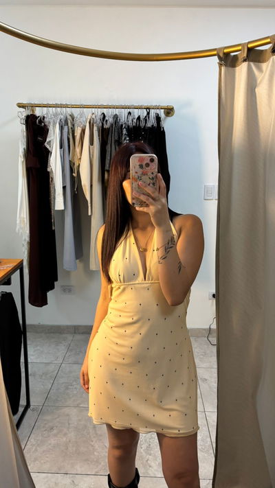 Vestido Numa Lunares 