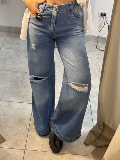 Wide Leg Alice c/ roturas 