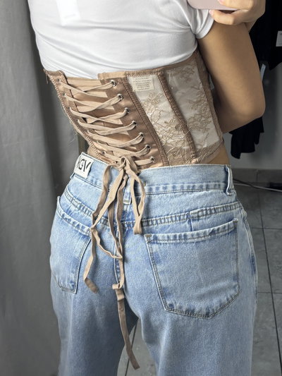 Corset Bustier Encaje 