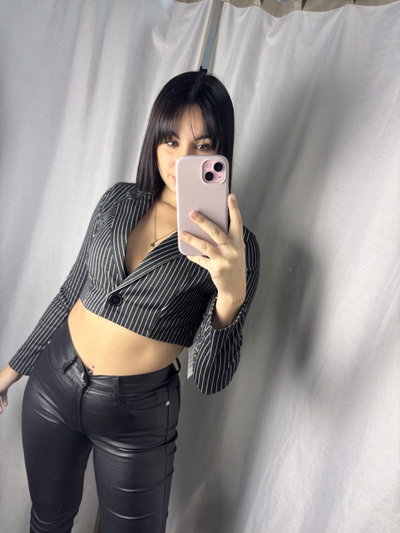 Blazer Crop Olivia