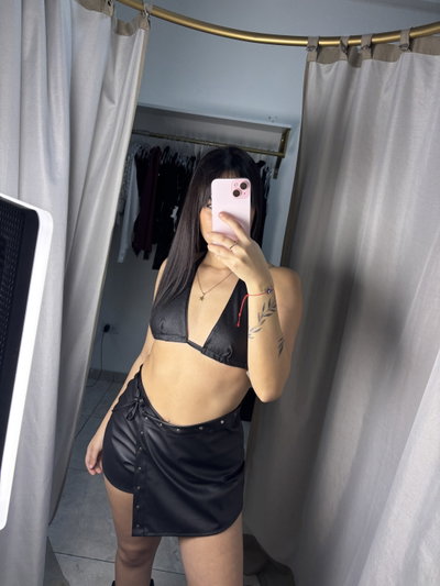 Short Pollera Olivia 