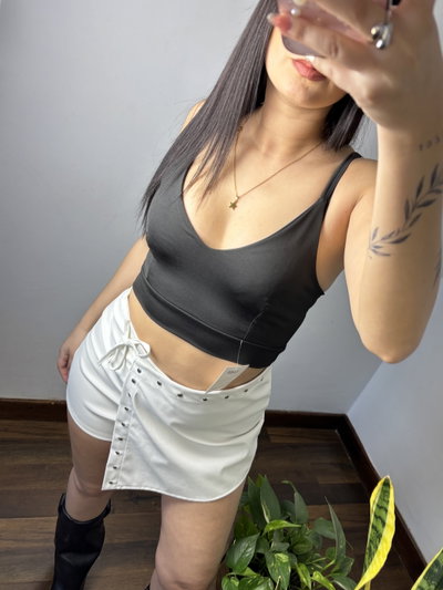 Short Pollera Olivia 