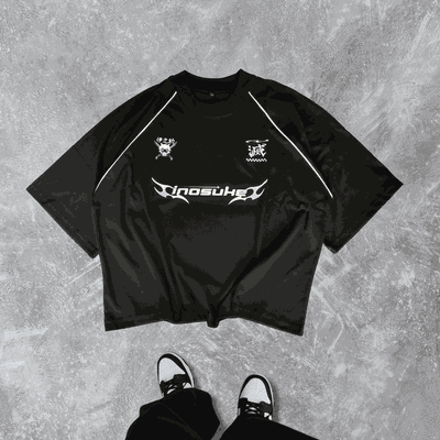 Remera Racing Boxy Fit Inosuke-Demon Slayer