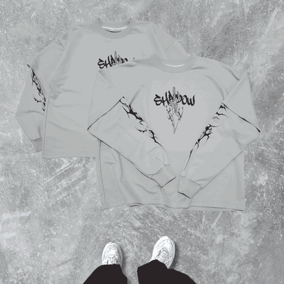 Solo Leveling - Remera Doble Manga Boxy Fit Algodón Rústico