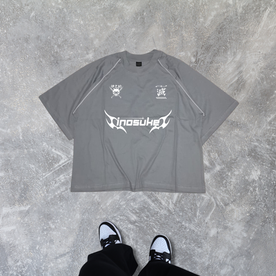 Remera Racing Boxy Fit Inosuke-Demon Slayer