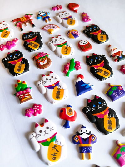 Stickers Maneki Neko 3D