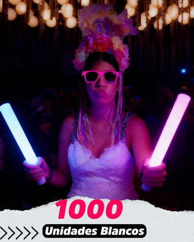 Pack 1000 Rompecocos Blancos