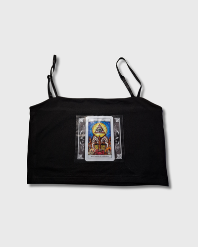 Top tiritas Sortilegio de Arrabal - negro