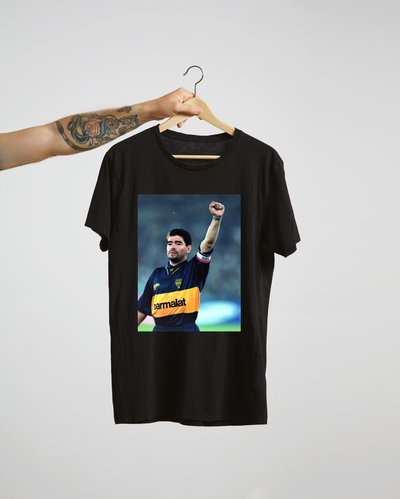 Remera oversize Diego (Puño en Alto)