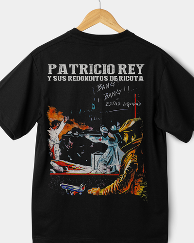 Remera oversize Bang bang estas liquidado