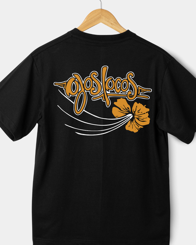 Remera oversize - Ojos Locos flor