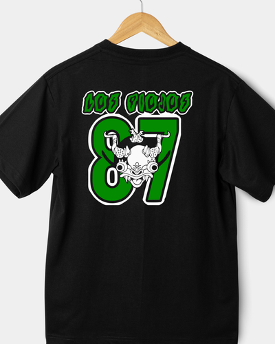 Remera oversize 87 Los Piojos