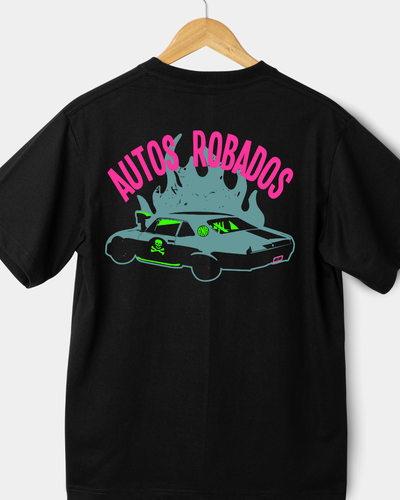Remera oversize - Autos Robados