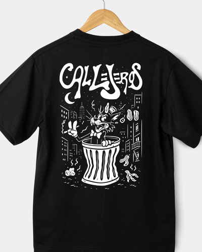 Remera oversize - Callejeros gato
