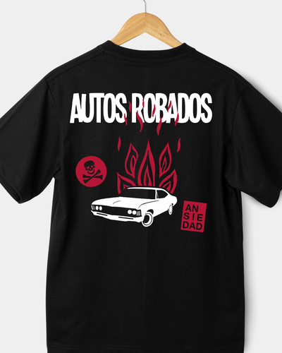 Remera oversize - Autos Robados Ansiedad