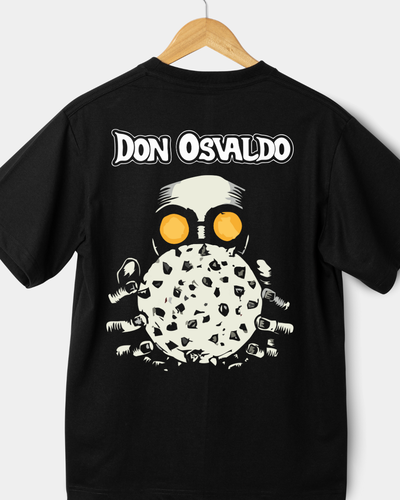Remera oversize - Don Osvaldo blanco