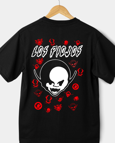 Remera oversize - Los Piojos colores